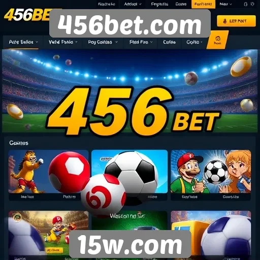 Variedade de jogos disponíveis em 456bet.com